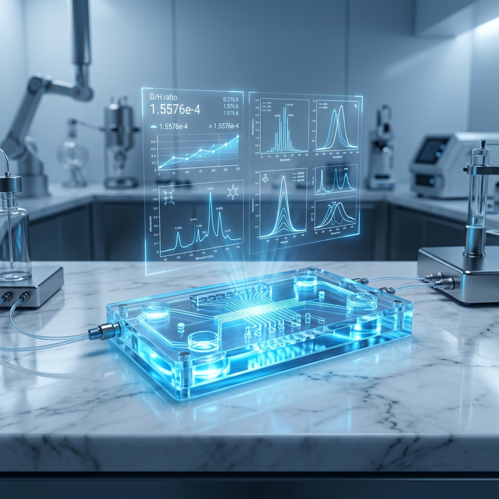 Isotopic analysis lab-on-a-chip